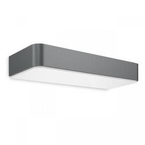 Уличный настенный светильник Steinel, 0.07Вт, LED, IP44, aнтрацит цв., 24.2 см x 3.8 см