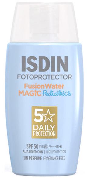 Līdzeklis iedeguma kopšanai ķermenim/sejai Isdin Fotoprotector Pediatrics Fusion SPF50, 50 ml