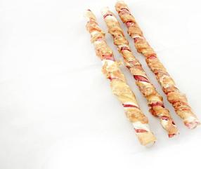 Лакомство для собак ALDA Beef and Pork Drumstick with Chicken, говядина/курица/свинина, 0.25 кг