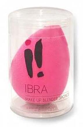 Косметическая губка Ibra Blender Sponge, розовый цв.