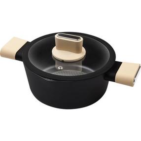 Katls Lamart LT1218, Ø20 cm, 2.4 l, melns krās.