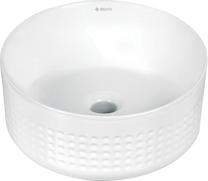 Vonios praustuvas Deante Silia Hexa, keramika, 36 cm x 36 cm x 18 cm, balta sp.