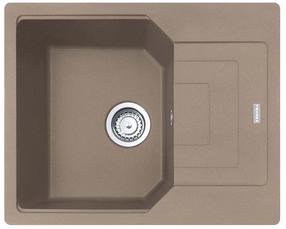 Кухонная мойка Franke Urban UBG 611-62, гранит, 62 см x 50 см x 22 см, коричневый цв./бежевый цв.