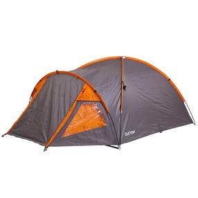 Divvietīga telts Outliner RD-T22-2, oranža krās./pelēka krās., 300 cm x 160 cm x 120 cm