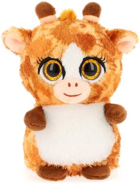 Pliušinis žaislas Keel Toys Motsu Giraffe, ruda sp./balta sp./oranžinė sp., 14 cm
