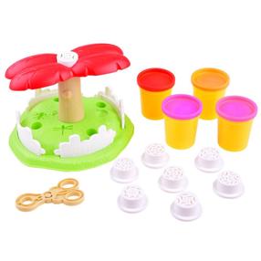 Plastilino rinkinys, su priedais Activity Magic Bloom Tree, įvairių spalvų