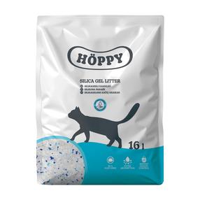 Kaķu smiltis Höppy DA574, silikagēla, 16 l - iepakojums tiek izvēlēts nejauši