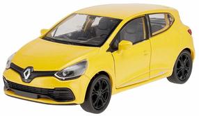  Rotaļlieta automašīna Welly Renault Clio, 1:34, dzeltena krās.