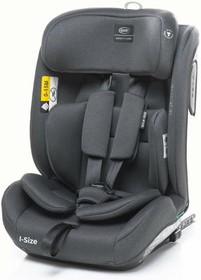 Automobilinė kėdutė 4Baby Go-Fix, grafito sp., 76 - 150 cm