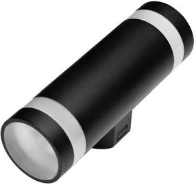 Sieninis lauko šviestuvas AZzardo Jason 2, 18W, LED, IP65, balta sp./juoda sp., 7.8 cm x 24 cm