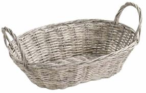 Augļu un dārzeņu grozs Kesper, plastmasa, 28 cm x 21 cm, brūna krās.