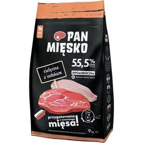 Sausas šunų maistas Pan Miesko, kalakutiena, 9 kg