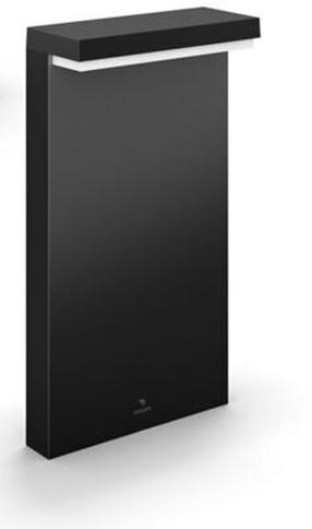 Brīvi stāvošs āra gaismeklis Philips Hue Nyro Hue Nyro, 13.5W, LED, IP44, melna krās., 9.9 cm x 40 cm