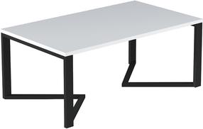 Kavos staliukas Gavino, balta sp., 90 cm x 60 cm x 42 cm