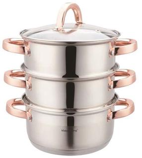 Kastrul Klausberg KB-7726, Ø18 cm, 2.5 l, roostevaba teras v.