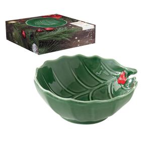 Kauss Easy Life Holly & Berry, roheline v., 14 cm