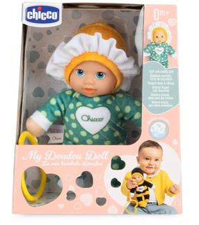 Lėlė Chicco My Doudou, 18 cm, žalia sp.