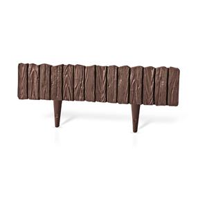 Vejos bortas Garden Center Wood, 232 cm x 22.3 cm, ruda sp., 4 vnt.