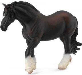 Žaislinė figūrėlė Collecta Shire Horse Mare 88582, juoda sp.