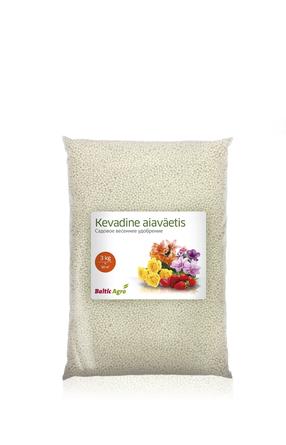 Õuetaimede väetis kurkidele, roosidele, tomatitele Baltic Agro Spring, graanulid, 4 kg
