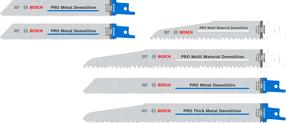 Универсальный набор пильных полотен Bosch Pro Demolition, металл, 225 мм, 6 шт.