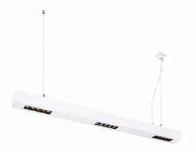 Valgusti rippuv SLV Q Line PD, LED, 3000 °K, 1 x 46 W, valge v. / valge v.