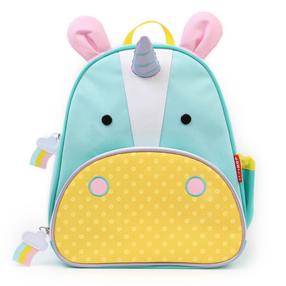 Bērnu mugursoma Skip Hop Zoo Unicorn, daudzkrāsaina, 30 cm x 13 cm x 27 cm