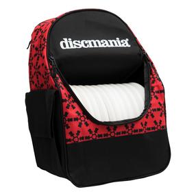 Mugursoma Discmania Fanatic Go, melna krās./sarkana krās.
