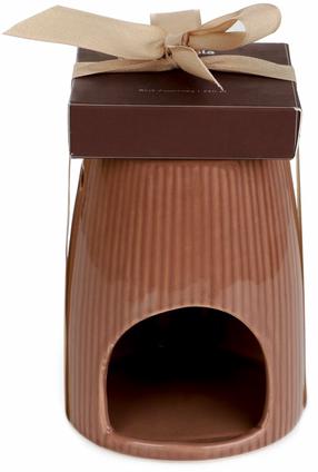 Žvakidė Homla Fires 886183, keramika, Ø 10 cm, 12.5 cm, ruda