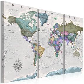 Kamštinė reprodukcija Artgeist World Destinations PINNWAND639, 90 cm x 60 cm