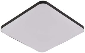 Valgusti plafoon Light Prestige Babilon LP-335/1C S 4BK square, LED, 4000 °K, 1 x 18 W, valge v. / must v.