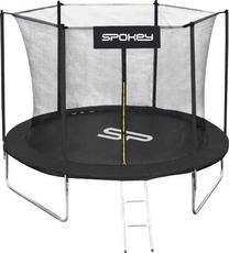 Batutas Spokey Jumper II, 244 cm, su tinklu, su kopėčiomis