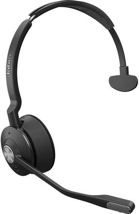 Vadu austiņas Jabra Engage 75 Mono, melna krās.