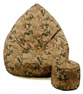 Sėdmaišių rinkinys Sako Camouflage XXXXL, ruda sp.