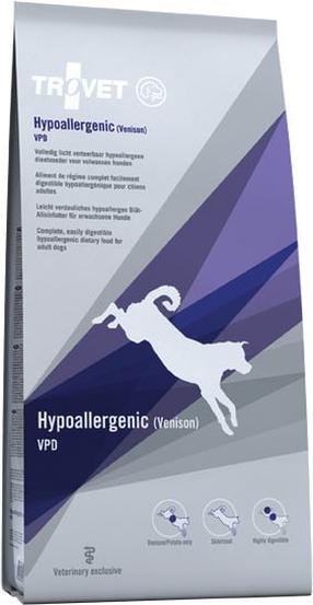 Sausas šunų maistas Trovet Hypoallergenic, elnių mėsa, 10 kg
