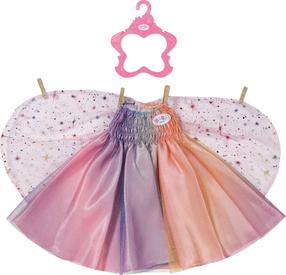 Suknelė lėlei Zapf Creation Baby born Rainbow, įvairių spalvų