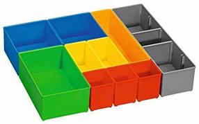 Įrankių dėžė Bosch i-Boxx, 34 cm x 26 cm x 6.5 cm, įvairių spalvų
