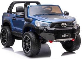 Детский электромобиль Lean Cars Toyota Hilux, синий цв.