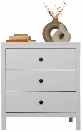 Komoda Kalune Design Sfn-993-Bb-1, balta sp., 81 cm x 73 cm x 47 cm