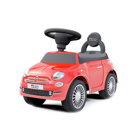 Детская машинка каталка Fiat 500, белый цв./красный цв./(цвет/дизайн выбирается случайным образом)