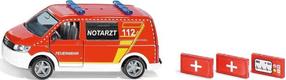  Mängu kiirabiauto Siku Super Series Volkswagen T6 Ambulance 2116, punane v.