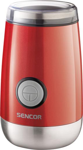 Кофемолка Sencor SCG 2050, нержавеющей стали цв./красный цв.