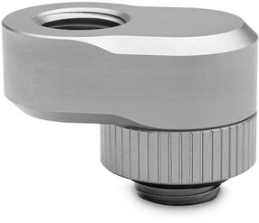 Perėjimas EK Water Blocks EK-Quantum Torque Rotary Offset 14 - Satin Titanium, sidabro sp.
