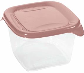 Dėžutė maistui Curver Fresh & Go 0800558W08, 0.45 l, 10 cm x 10 cm, rožinė sp.