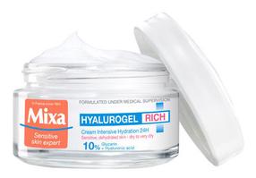 Sejas krēms Mixa Hyalurogel Rich Women, 50 ml