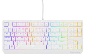 Laidinė žaidimų klaviatūra Genesis Thor 230 TKL Outemu Red, Anglų (US), balta sp.