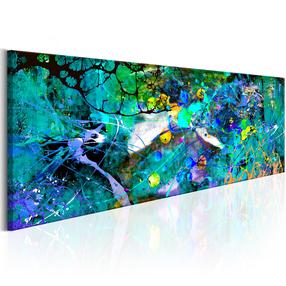Reprodukcija Artgeist Sapphire Jungle, 150 cm x 50 cm