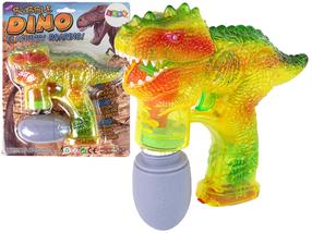 Ziepju burbuļu mašīna Lean Toys Dino 15344