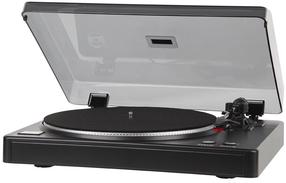 Patefonas Kruger&Matz TT-501, juoda sp., 6 W
