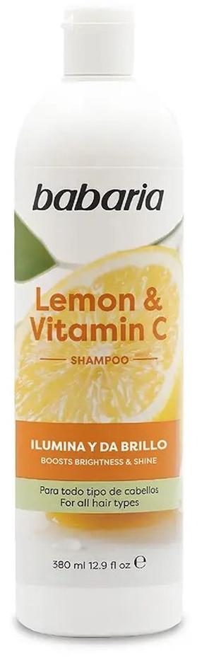 Šampoon Babaria Lemon & Vitamin C, 380 ml